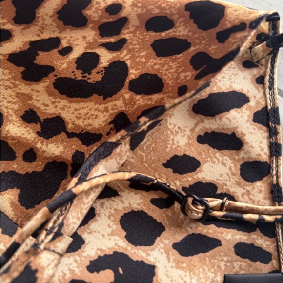 🛑SOLD🛑NILI LOTAN leopard-print silk charmeuse gown NWT🛑SOLD🛑EBAY - Picture 4 of 9